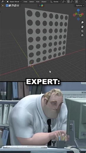 Blender 3D: Noob 🆚 Expert ⚙️ - Array Simple Deform em ação! Pare de complicar! Veja como usar Array e Simple Deform como um verdadeiro Expert no Blender 3D. Crie formas perfeitas, padrões simétricos e modelagens incríveis com poucos cliques! 😎 👉 Me siga para mais tutoriais rápidos e diretos sobre Blender 3D! #Blender3D #BlenderTips #NoobVsExpert #3DModeling #BlenderArtists #BlenderTutorial #ArrayModifier #SimpleDeform #WellingtonColoni #3DArt | Wellington Coloni - Tutoriais de Blender 3D