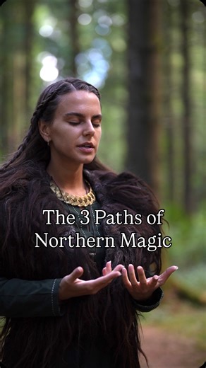 Xiomara ꩜ Northern Priestess & Seidkona on Instagram: "The Northern Tradition flows in a threefold current of magic: ᛟ Left-Hand Path: Seidr, the Vanir arts of Wiccecraeft ᛟ Right-Hand Path: Galdr, the Aesiric arts of Priesthood / Troth ᛟ Middle Path: Runes, the living code of nature and unifier of all paths. Although each path holds its own mysteries, they are never separate, feeding each other with power. This threefold system has been my own personal discovery and lived embodiment, and I beli