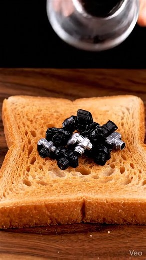 The Satisfying Sounds of Spreading DSLR CAMRA 📷on Bread #ai #shorts #viral #asmrsounds#asmr #aiasmr