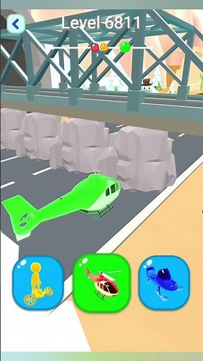 🔥 Shape - Shifting & Transform The Character 👀 Level - 6811 #shapeshifting #gameplay #shorts #viral