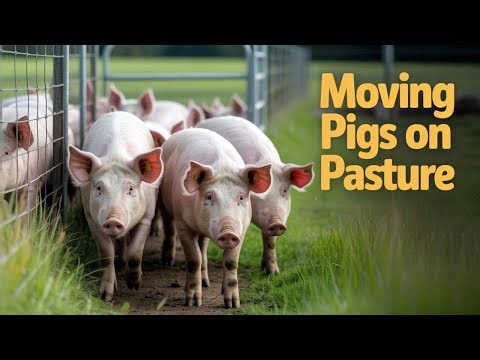 Is 2-Wire Electric Fence the FASTEST Way to Move Pigs to Fresh Grass?