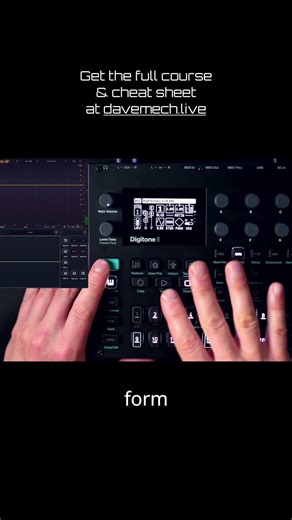 Mastering Digitone II // Hidden additive synthesis inside the harmonics parameter