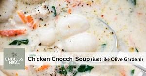 Chicken Gnocchi Soup