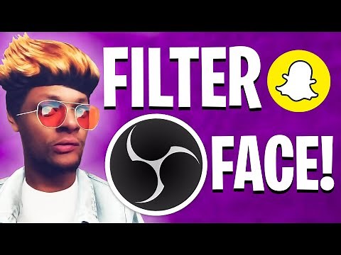 How To Add FACE FILTERS in OBS (FREE 2022)