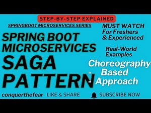 Spring Boot Microservices Saga Pattern: Real-World Examples | Saga choreography pattern example