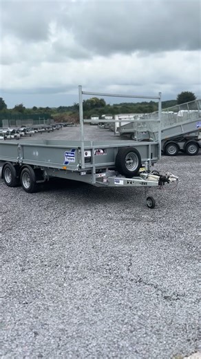 Ifor Williams 12’ x 6’6’ Trailers with Ladder Rack