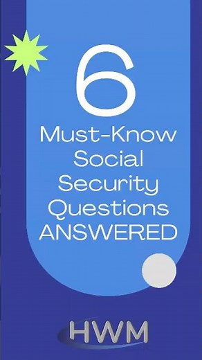 6 Must-Know Social Security Questions ANSWERED! #socialsecuritybenefits #socialsecurity