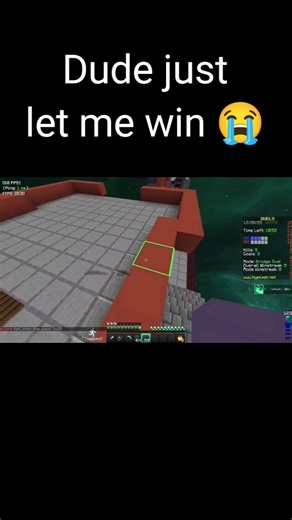 Just walk in like i own the place 😭 #minecraft #hypixel #bedwars #fyp #viral #bridge