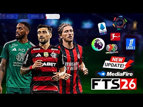 JUST OUT!? FTS 2026 v1 For Android 14&15 Download Mediafire✅ HD Graphics