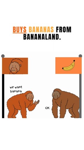 Monkey Explains Trade🍌...#shorts #money