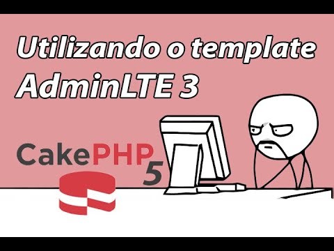 Utilizando o template AdminLTE 3 no CakePHP 5