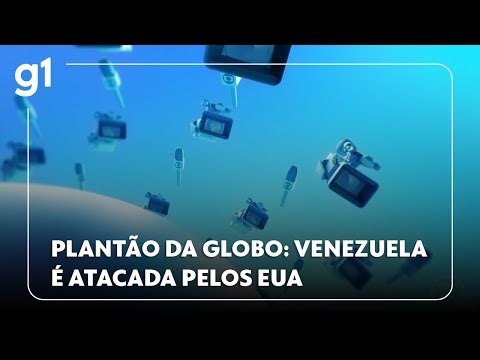 Plantão da Globo: Venezuela é atacada pelos EUA