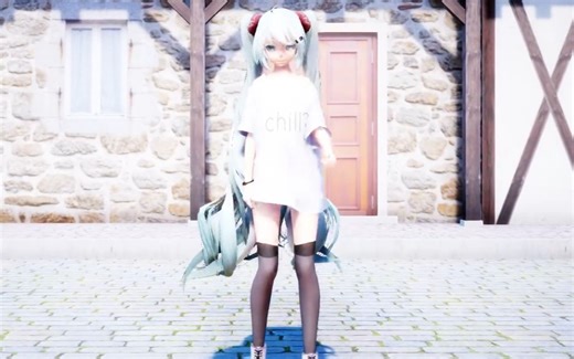 [MMD]超酷的曳步舞 Bubbletop【镜头配布】