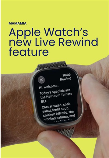 Apple Watch’s new Live Rewind feature is raising questions about privacy. Here’s how it actually works. #AppleEvent #applewatch #technews #liverewind #popculture