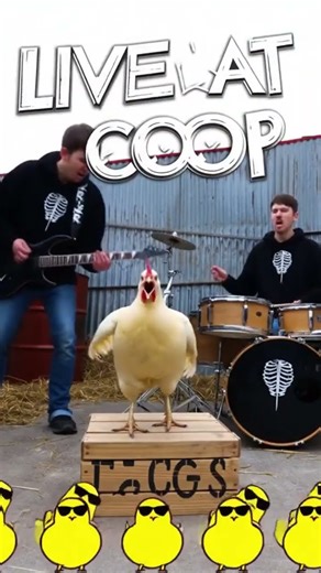 This Chicken Can Actually Sing #talent #animals #trending