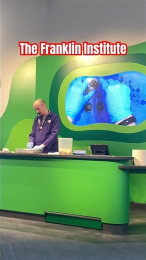 Dissection of a cow eye at ‪@TheFranklinInstitutePHL‬ on 3/23/26