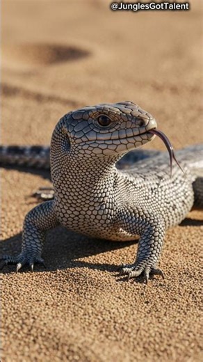 Glass Lizard – The Legless Survivor That Moves Like a Snake 🐍#shorts #viralshorts