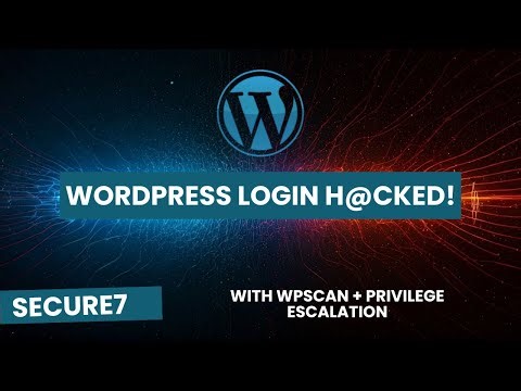 WPScan Attack Demo | WordPress Login Bypass & Privilege Escalation
