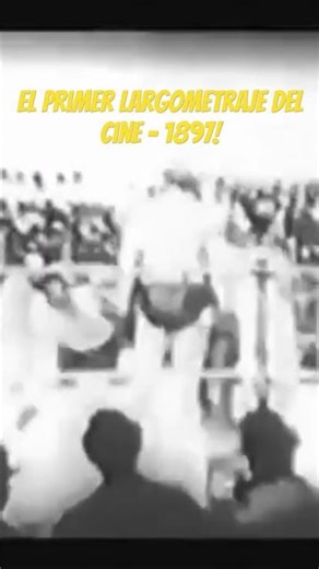 The first feature-length film in cinema history 1897! - The Corbett Fitzsimons Fight