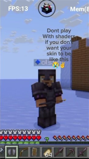 don't use shaders in java mobile launchers 😭✌️