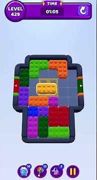 Color Block Jam Level 429 Solution Walkthrough #colorblockjam #gaming #colorblockjamgame #games