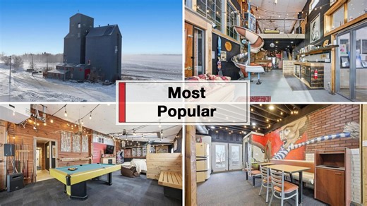 Old Minnesota Grain Elevator That Was Turned Into an Adult Playground—With Spiral Slide and Climbing Wall—Is Listed for Just $325K