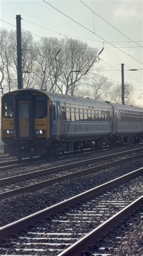 Class 155 Train at Speed with Tones! | York