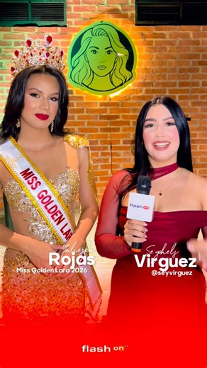 Flash On Tv 🎙️ on Instagram: "Lara tiene reina: Yalieska Roja asume el título de Miss Golden Lara 2026👑 La organización Miss Golden Lara, liderada por su director regional, Leonardo Martínez @martinezccl , y su equipo profesional se enorgullece en anunciar oficialmente a la joven Yalieska Roja @yalieska_ como la nueva soberana de la belleza larense. Con esta designación, Yalieska asume la responsabilidad de portar la banda del estado Lara en la venidera edición nacional que se celebrará el pró