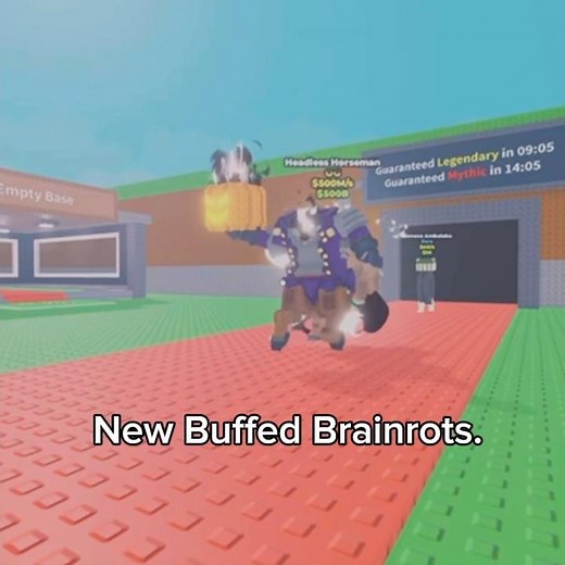 All New Buffed Brainrots In Steal a Brainrot.