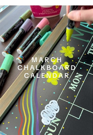 🌈🍻🍀 best day of the month= calendar day 💕 #marchchalkboardcalendar #chalkboardcalendar #chalkboardmarkers #chalkmarkers #marchreset