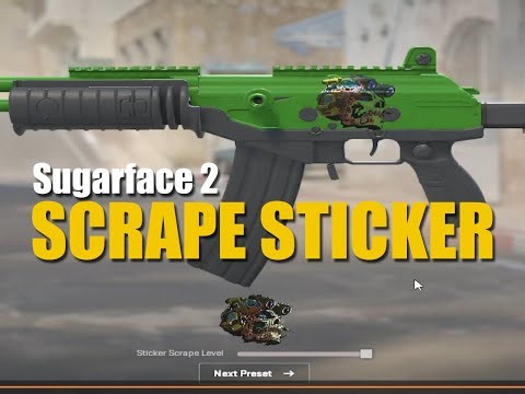 🍭 Sugarface 2 Sticker Collection | Scrape Levels in CS2! 🍭