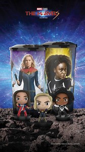 3.3K views · 40 reactions | ¡Únete a la aventura de The Marvels con estos vasos coleccionables y haz que cada sorbo sea una experiencia heroica!  #TheMarvels #Pingsolutions | Ping Solutions | Facebook