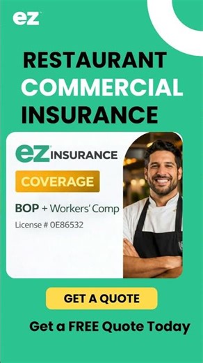 Restaurant Insurance | BOP + Workers Comp Coverage | Get Quote Today 2026