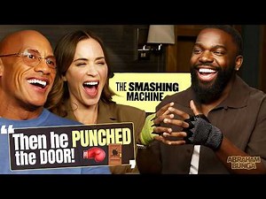 The Smashing Machine Dwayne Johnson Squares Up to Emily Blunt!