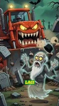 Kuburan Digusur! Hantu Pada Pindah - Animasi 2D Kartun Lucu Horor#animasi #hororkomedi #shortvideo