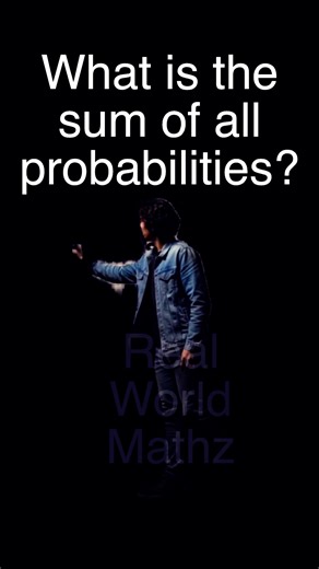 What is the sum of all the probabilities?#shorts #class12maths