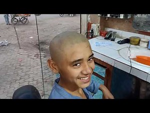 headshave | head shave boy | Head shave tutorial & head massage | by mujahidsalon