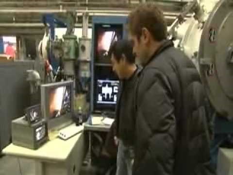 Mythbusters - Galileo's Hypothesis Hammer and Feather Drop.mov