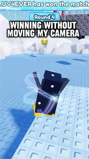 This actually shouldn't work but it does 😆 #roblox #penguin #knockout