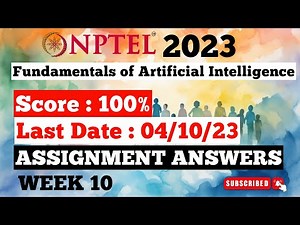NPTEL Fundamentals Of Artificial Intelligence Week 10 Assignment Answers | Jul-Dec 2023