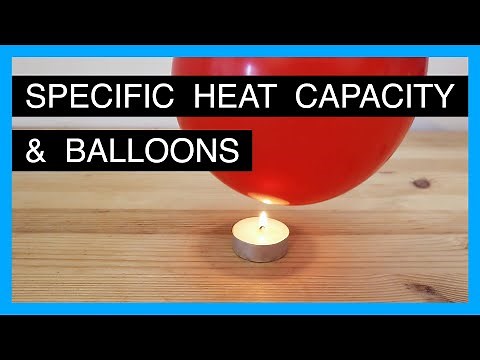 Specific Heat Capacity Demonstration with Balloons - GCSE Physics