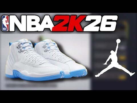 NBA 2K26 Shoe Creator - Air Jordan 12 Melo Tutorial!