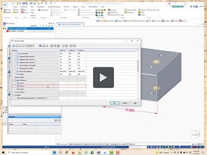 Managing Solid Edge (Family of Parts) and (Family of Assemblies) within MechWorks PDM.