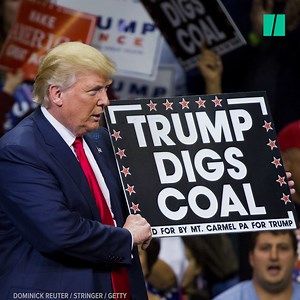 603K views · 1.6K reactions | Does President Donald J. Trump know what he means when he says “clean coal?” | HuffPost | Facebook