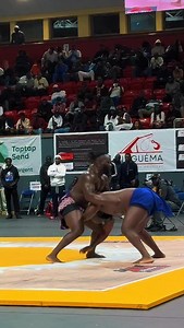 Thank you again @luttetv @ibrahimafayebeuz for this historic and cultural event ! 🇸🇳🇨🇦🙏🏿 Also thank you @boucher_ketchup 🦍💪🏿 #senegal #montreal #wrestling #luttesenegalaise | Badou zaky