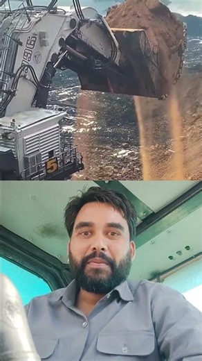 Loading (big excavator) #machine #viralvideo #youtubeshorts !!! ###