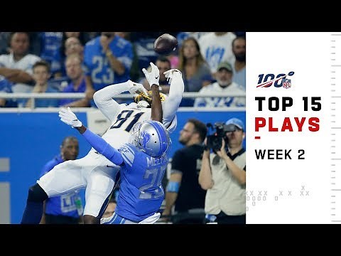 Top 15 Plays from Week 2 | NFL 2019 Highlights