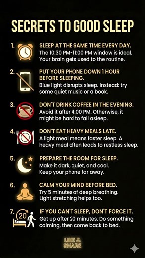 7 Secrets to Better Sleep 😴 | Fix Your Sleep Routine Fast