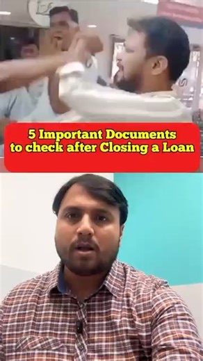 Loan chuka dena enough nahi hai, jab tak system me loan CLOSED update nahi hota.
