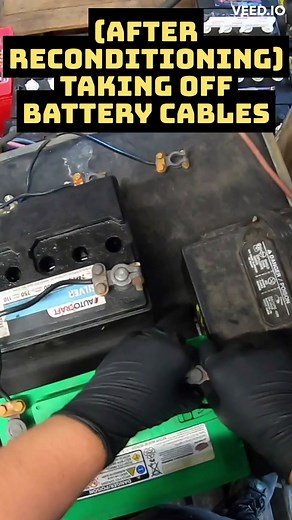 1.9K views | This video shows us taking off battery cables. This is after the reconditioning process. | Battery Guyz | Facebook